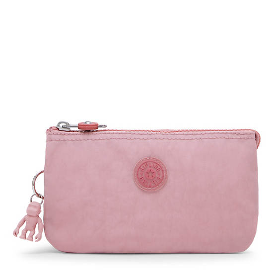 Kipling Creativity Large Pouch Vesker Rosa | NO 1125JP